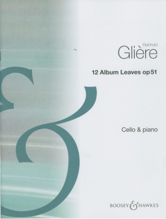 12 Album Leaves op.51  and piano and piano