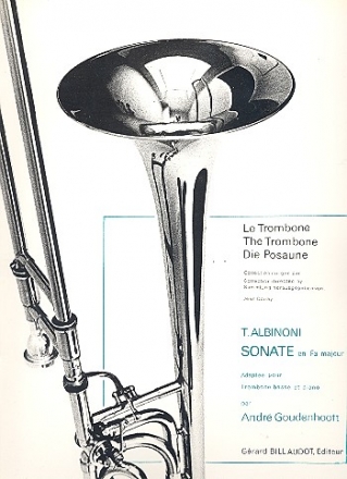 Sonate fa majeur pour trombone basse et piano