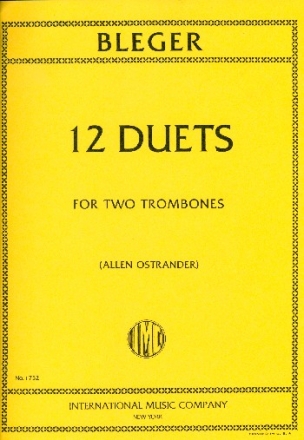 12 Duets for 2 trombones
