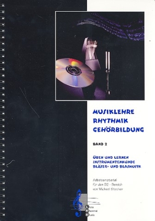 Musiklehre Rhythmik Gehrbildung Band 2 (+2 CD's) Arbeitsmaterial fr den D2-Bereich (Silber)