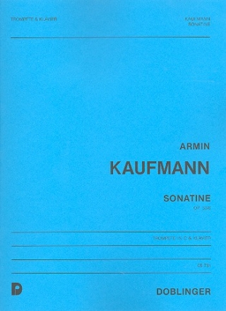 Sonatine op.53,6 fuer c-trompete und klavier