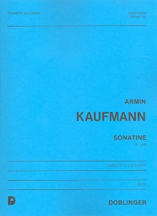 Sonatine op.53,6 fuer c-trompete und klavier