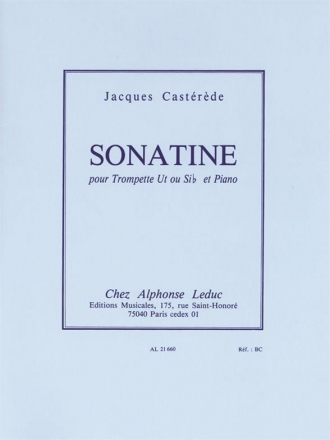 Sonatine pour trompette (ut/sib) et piano