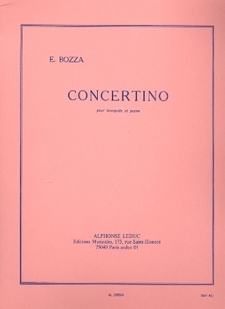 Concertino pour trompette en ut et piano