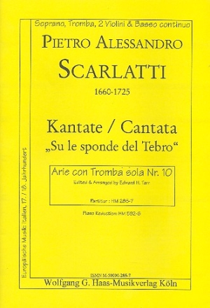 Su le sponde del tebro per soprano, tromba, 2 violini e bc