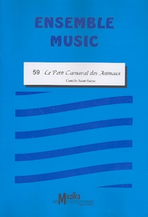 Le petit carnaval des animaux fr Streicher, Blser in B/Es/F/C, Klavier,  Partitur und Stimmen