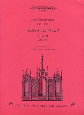 Sonate b-Moll Nr.9 op.142 fr Orgel