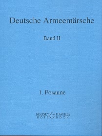 Deutsche Armeemrsche Band 2 Posaune 1