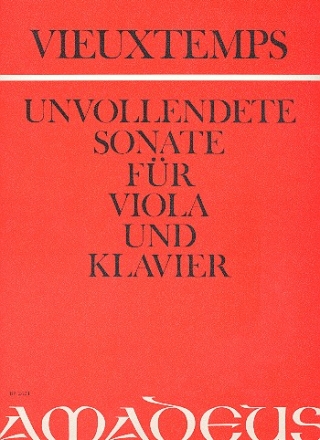 Unvollendete Sonate oppost. fr Viola und Klavier