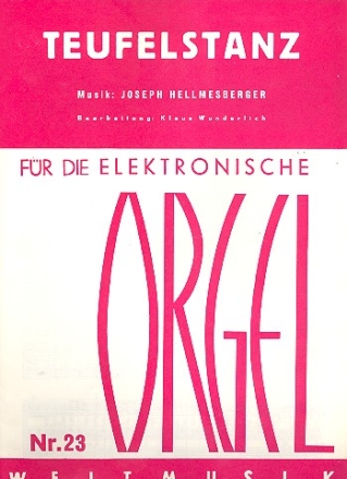 Teufelstanz für E-Orgel