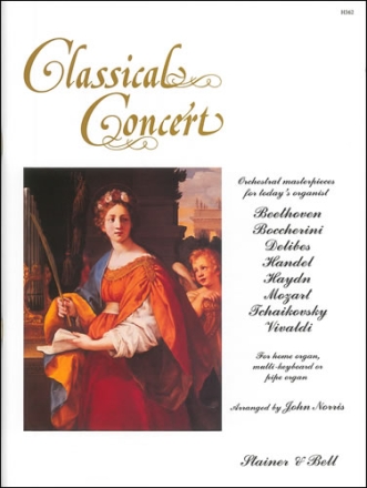 Classical Concert for home organ, multi-keyboard or pipe organ