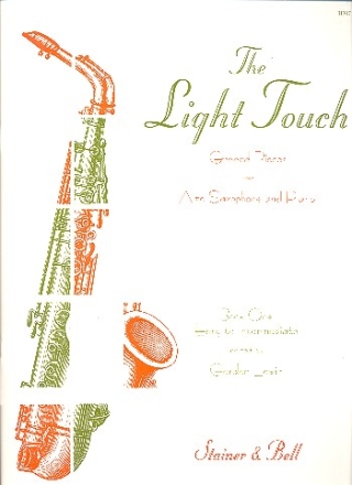 The light Touch Graded pieces for alto sax. and piano vol.1 (easy to intermediate)