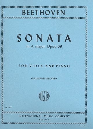 Sonata A major op.69 for viola and piano