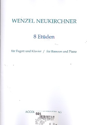 8 Etden fr Fagott und Klavier