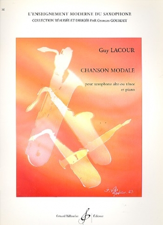 Chanson modale pour saxophone alto ou tnor et piano