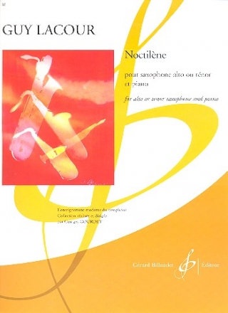 Noctilne pour saxophone alto ou tenor et piano