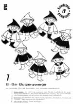 Bi-Ba-Butzenzwerge Ein Singspiel fr die Kleinsten Partitur