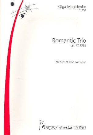 Romantic Trio op.17 fr Klarinette, Viola und Klavier Partitur