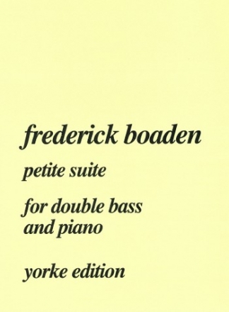 Petite Suite for double bass and piano
