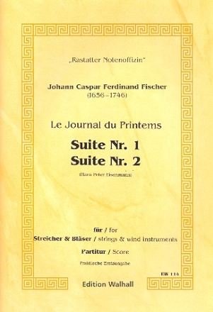 Suiten Nr.1 und Nr.2 fr Streicher (trompeten ad lib) Partitur
