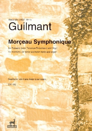 Morceau symphonique op.88 für Posaune (Tenorsaxophon) und Orgel