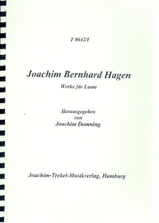 Werke fr Laute Band 1 (Reprint)  