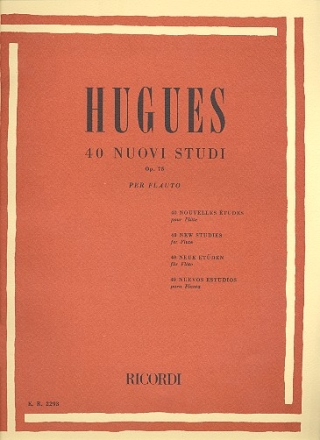 40 NUOVI STUDI OP.75 PER FLAUTO