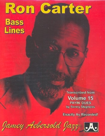 Ron Carter Bass Lines - transcribed from vol.15 four double bass
