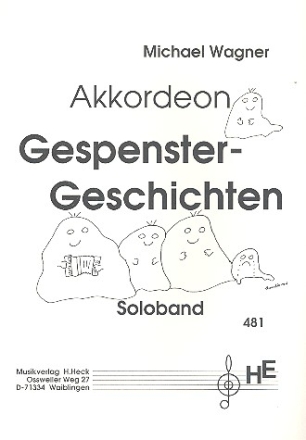 Gespenster-Geschichten fr Akkordeon solo