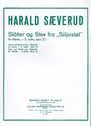 Slatter og stev fra siljustol for piano