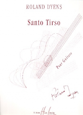 Santo tirso pour guitare