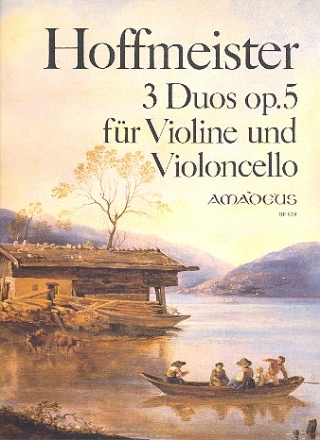 3 Duos op.5 fr Violine und Violoncello Stimmen