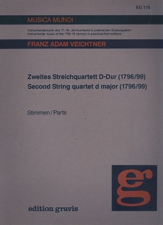 Streichquartett D-Dur Nr.2 Stimmen