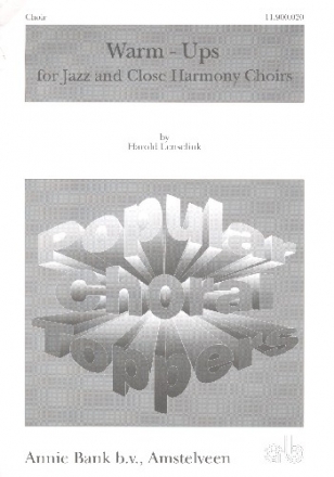 Warm-ups for jazz and close harmony choirs (Einsingbungen fr Chor Text dt/en/fr/nl)