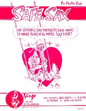 Safe Sax for 2 saxophones (AA/TT/AT) score and parts