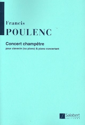 Concert champtre rduction pour clavecin (piano) et piano concertant