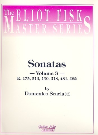 Sonatas vol.3 for guitar