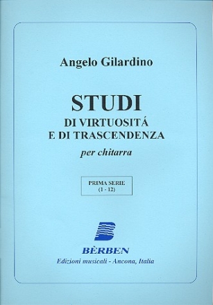 Studi di virtuosit e di trascendenza vol.1 (nos.1-12) per chitarra