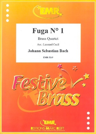 Fuga no.1 for brass quartet score and parts