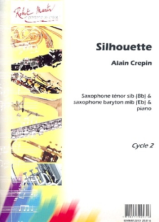 Silhouette pour saxophone tenor (baryton) et piano