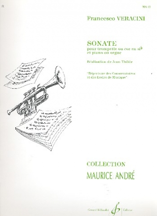 Sonate  - pour cor ou trompette et piano (orgue)