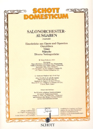 Verdi, Giuseppe Fortunino Francesco: Triumph-Marsch fr Salonorchester Klavierdirektion und Stimmen