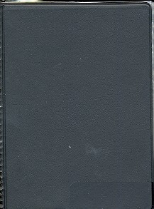 Marschnotenmappe Hochformat 12,4  x 17,8 cm  25 Taschen schwarz 