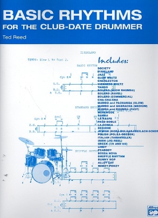 Basic Rhythms  for the Club-Date Drummer (Commercial Drummer)