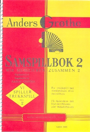 Samspillbok 2 fr Akkordeon mit Standard- oder Melodiebssen