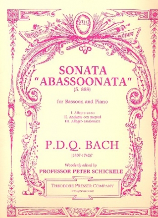 Sonata Abassoonata for bassoon and piano