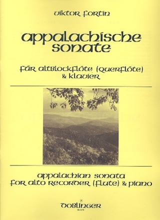 Appalachische Sonate fr Altblockflkte (Flte) und Klavier