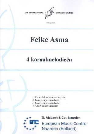 4 koraalmelodieen voor orgel