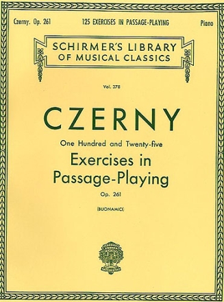 125 Exercises in Passage-Playing op.261 for piano