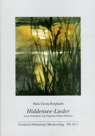 Hiddensee-Lieder nach Gedichten von Charlotte Drter-Rehmet op.96 fr Gesang und Klavier